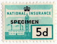 (un) 5d Turquoise (1962)