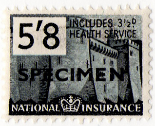 (un) 5/8d Grey & Black (1957)