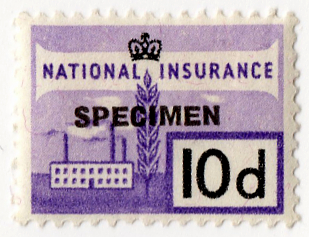 (152) 10d Purple (1962)