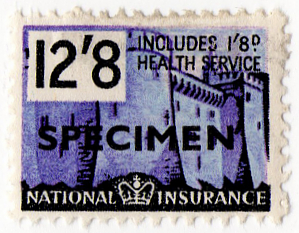 (un) 12/8d Violet & Black (1957)
