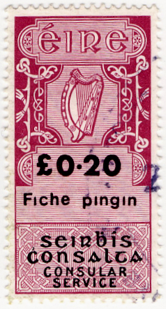 (27) 20p Purple & Black (1971)