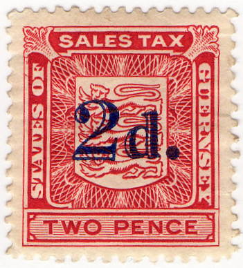 (69) 2d Carmine & Blue (1946)