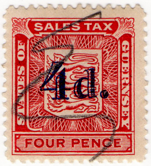 (73) 4d Carmine & Blue (1946)