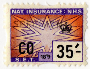 (393) 35/- Mauve & Orange (1968)