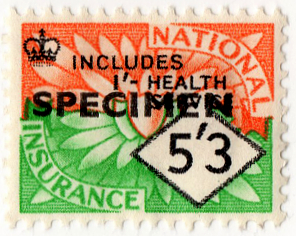 (un) 5/3d Orange & Green (1955)