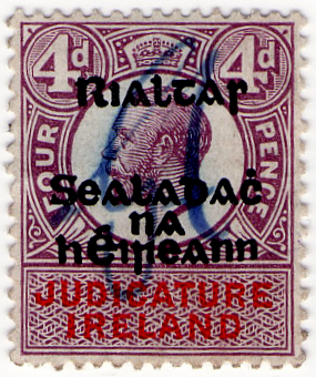 (90) 4d Purple & Red (1922)