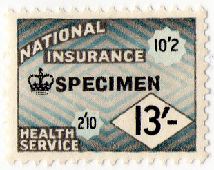 (190) 13/- Blue & Grey (1964)