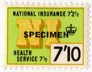 (166) 7/10d Lemon & Lime (1963)