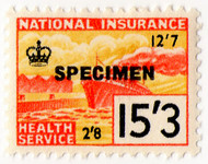 (un) 15/3d Red & Yellow (1961)