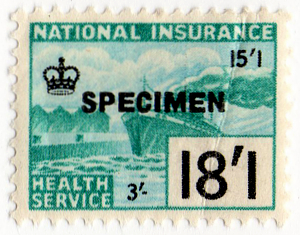 (un) 18/1d Green & Black (1961)