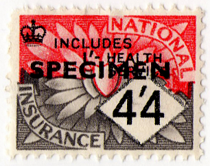 (un) 4/4d Red & Black (1955)