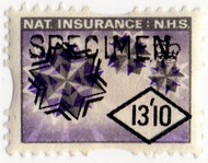 (346) 13/10d Purple & Black (1967)