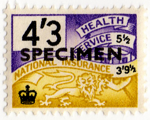 (115) 4/3d Violet & Yellow (1959)