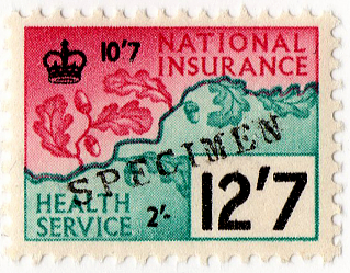 (143) 12/7d Pink & Green (1960)