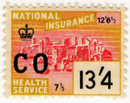 (106) 13/4d Pink & Yellow (1965)