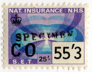 (431) 55/3d Blue & Mauve (1969)