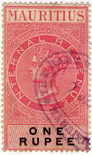 (36) 1R Red & Black (1896)