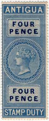 (04) 4d Blue & Blue (1870)