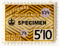 (180) 5/10d Brown & Yellow (1964)