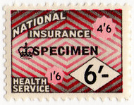 (181) 6/- Pink & Grey (1964)