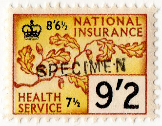 (141) 9/2d Yellow & Brown (1960)