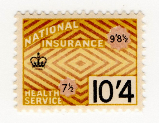 (188) 10/4d Brown & Yellow (1964)