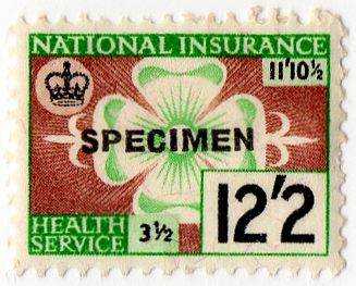 (221) 12/2d Green & Brown (1965)