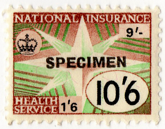 (204) 10/6d Brown & Green (1965)