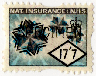 (348) 17/7d Blue & Black (1967)