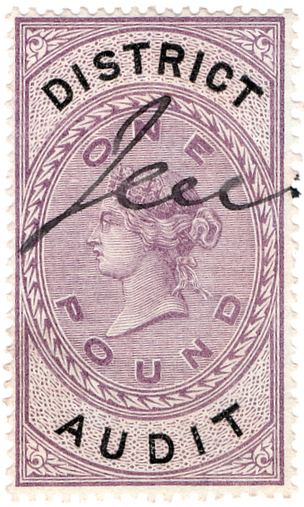 (08) £1 Violet & Black (1882)