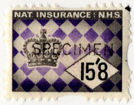 (406) 15/8d Purple & Black (1969)