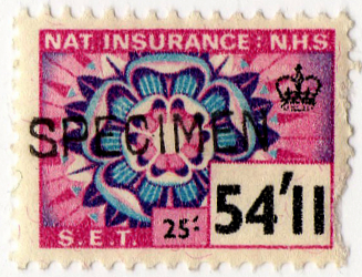 (335) 54/11d Mauve & Blue (1967)