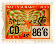 (456) 86/6d Olive & Orange (1969)