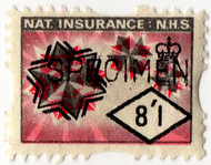 (342) 8/1d Red & Grey (1967)