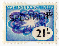 (294) 21/- Blue & Purple (1967)