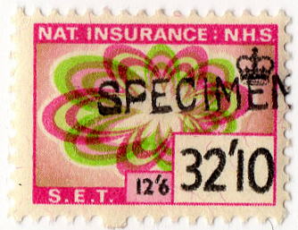 (298) 32/10d Pink & Green (1967)