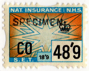 (395) 48/9d Orange & Cyan (1968)