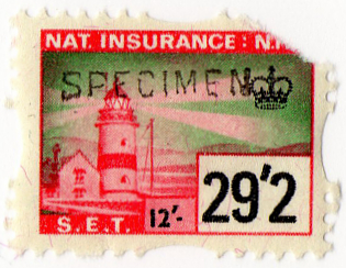 (376) 29/2d Olive & Red (1968)