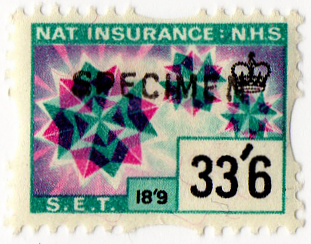 (355) 33/6d Turquoise & Purple (1967)