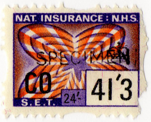 (453) 41/3d Purple & Orange (1969)