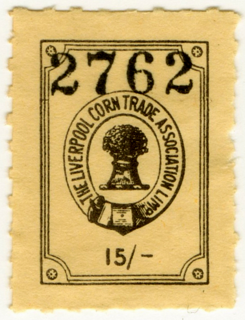 (23) 15/- Black on Yellow (1953)