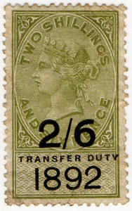 (41) 2/6d Sage Green & Black