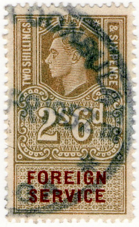 (04) 2/6d Olive Green & Brown (1951)