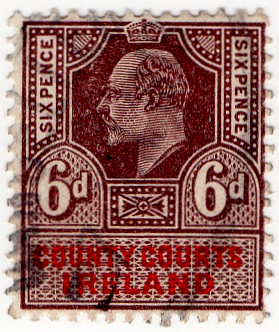 (49a) 6d Red-Brown & Scarlet (1902)