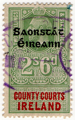 (106) 2/6d Green & Red (1922)