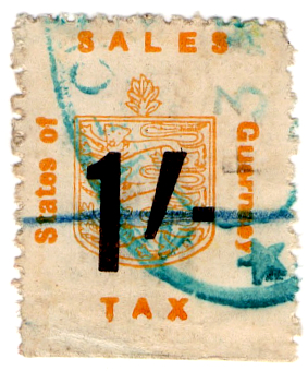 (55) 1/- Orange & Black (1940)