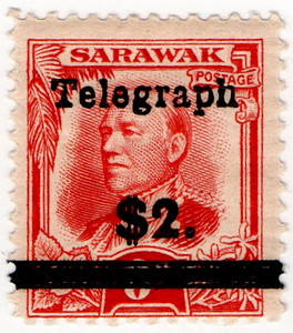 (21) $2 on 6c Scarlet (1935)