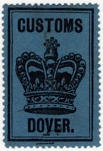 Customs Label - Dover