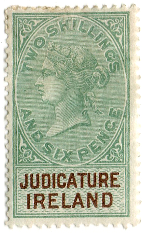 (08) 2/6d Green & Brown (1878)