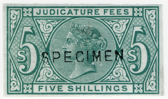 (38) 5/- Green (1881)